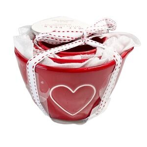 NEW Rae Dunn RED HEART Measuring Cups Set/4 ♥️♥️♥️